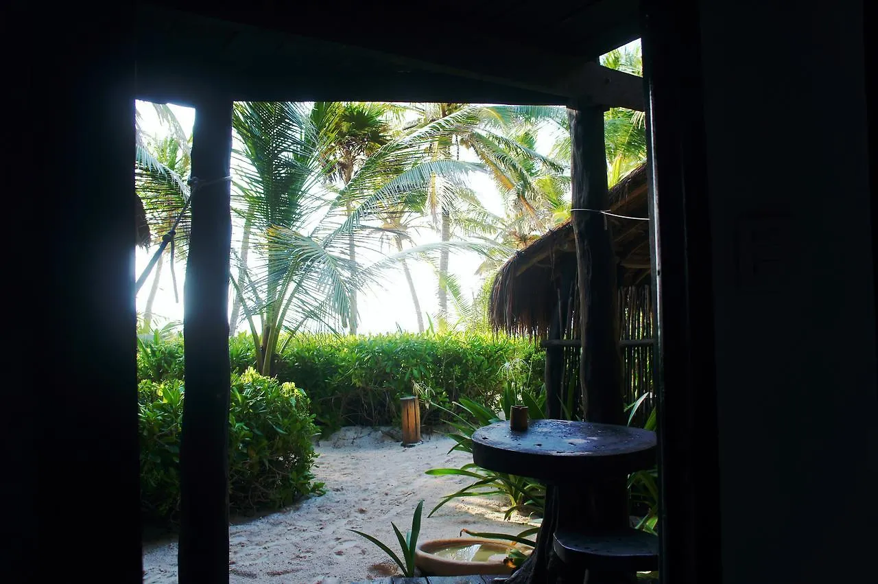 ***  Cabanas La Luna Hotel Tulum Mexico